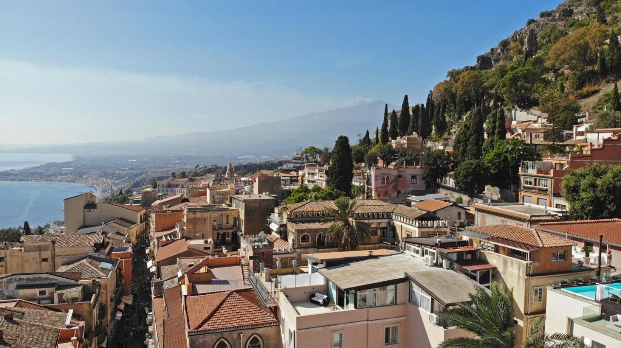 Hotel Le Chevalier Taormina Exterior foto